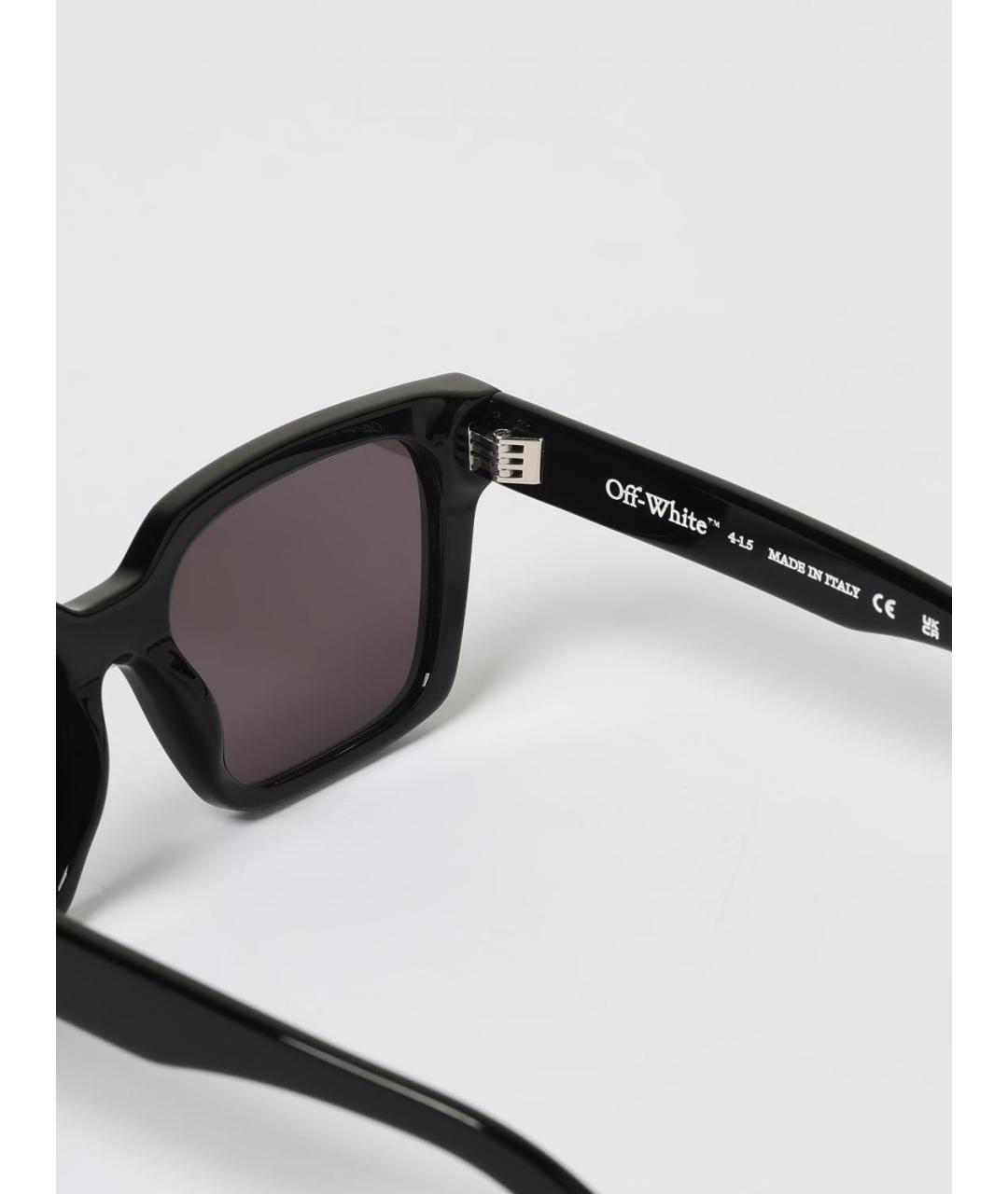OFF-WHITE Черные солнцезащитные очки, фото 5
