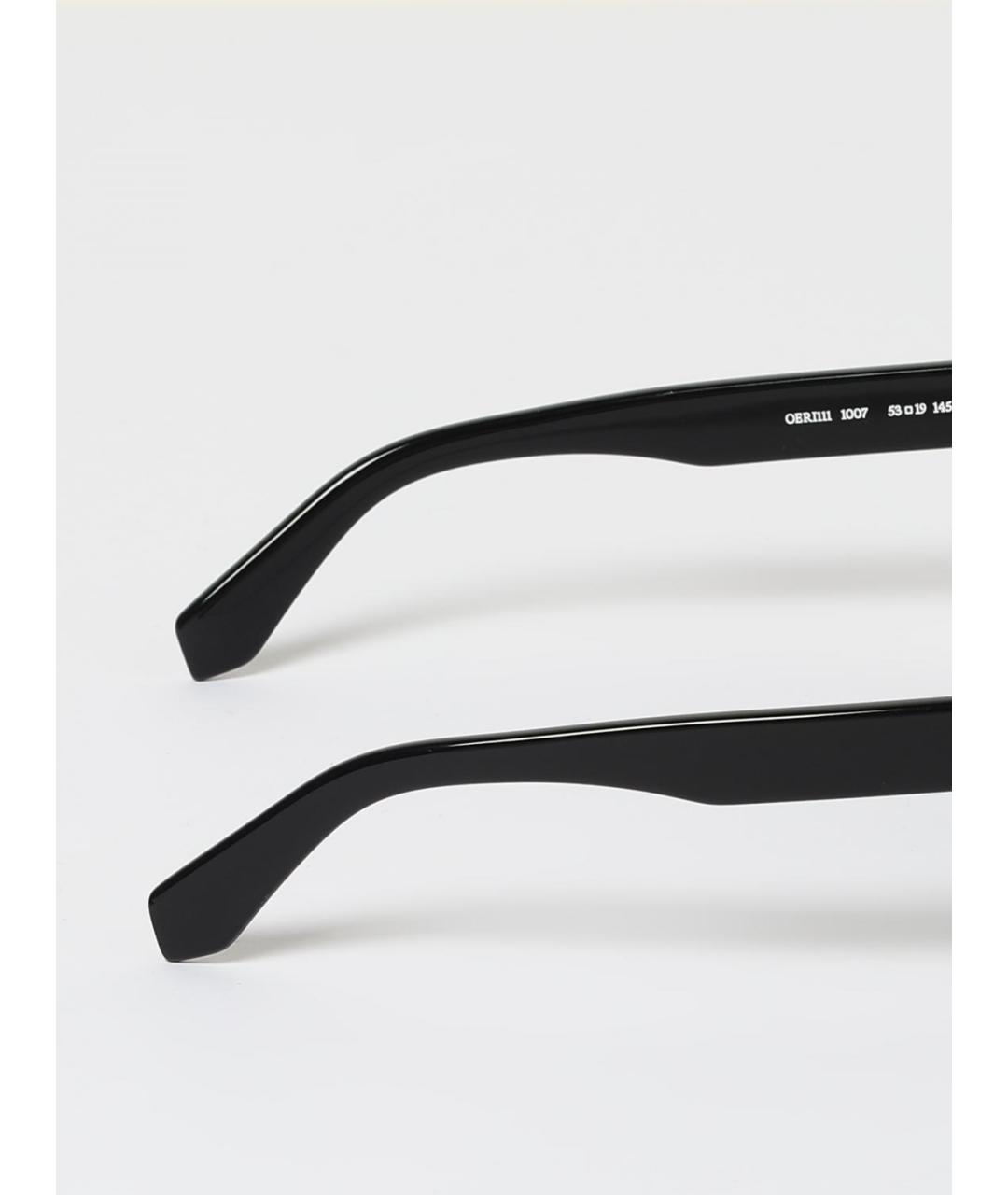 OFF-WHITE Черные солнцезащитные очки, фото 4