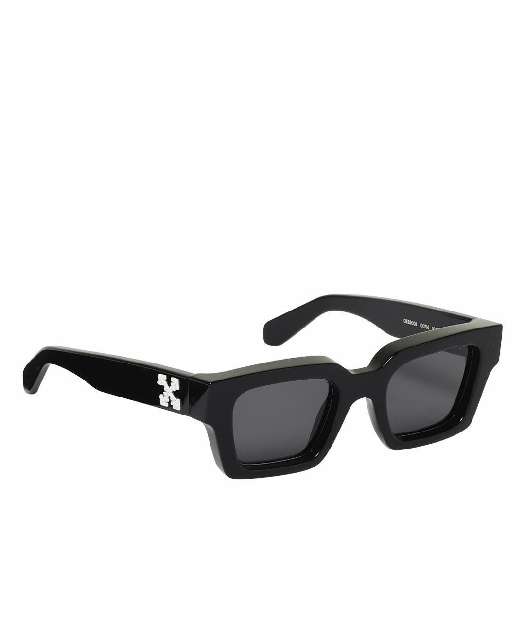 OFF-WHITE Черные солнцезащитные очки, фото 1