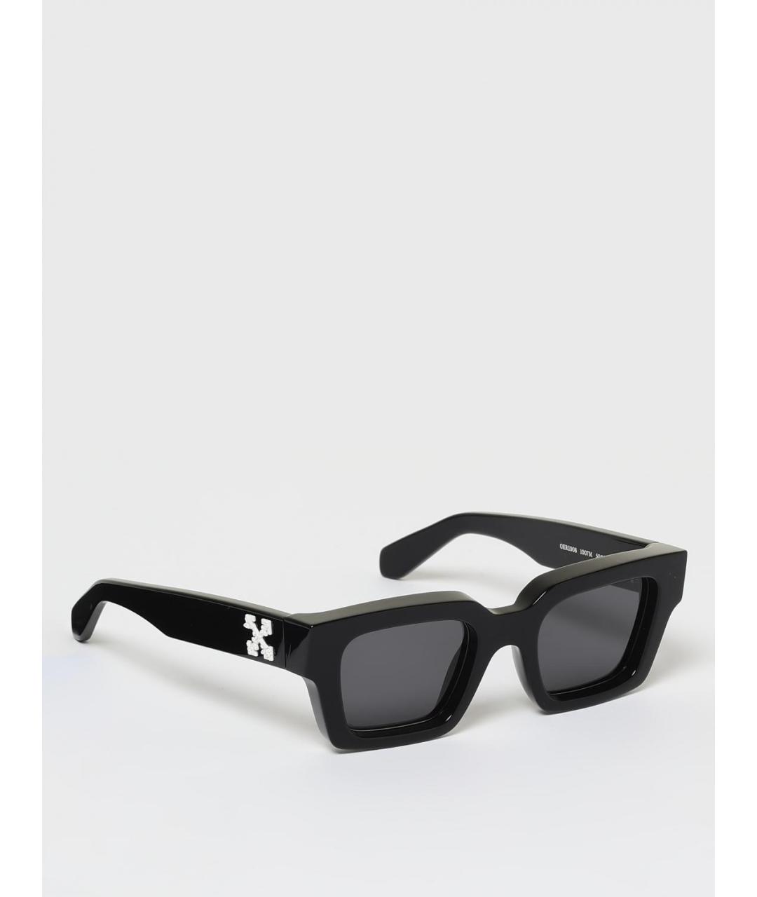 OFF-WHITE Черные солнцезащитные очки, фото 6