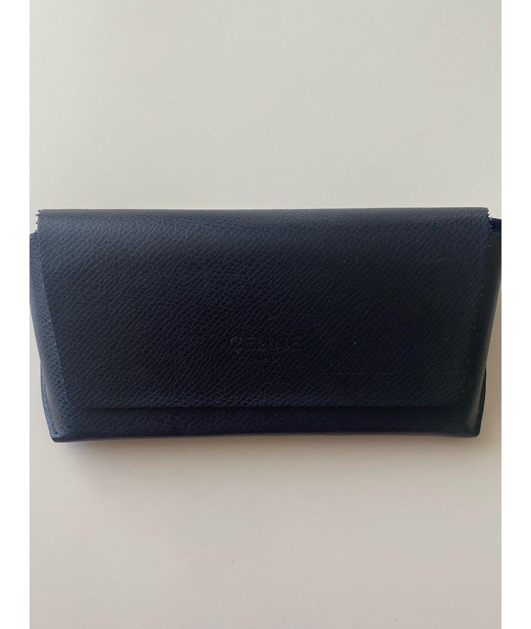 CELINE Черные пластиковые солнцезащитные очки, фото 4