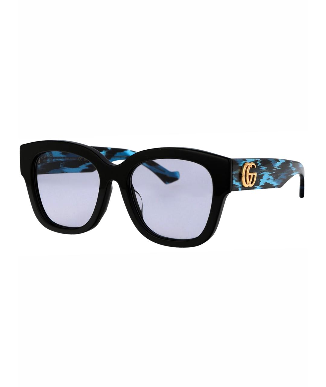 GUCCI Черные солнцезащитные очки, фото 1