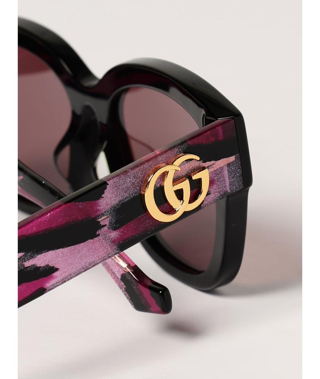 GUCCI Фиолетовые солнцезащитные очки, фото 5