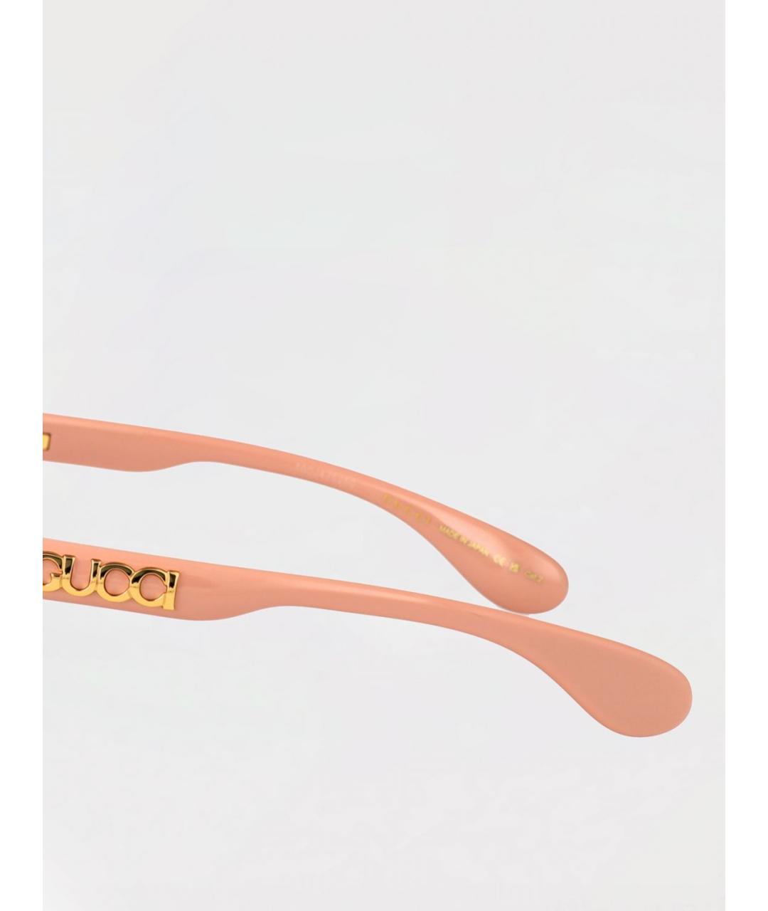 GUCCI Розовые солнцезащитные очки, фото 4