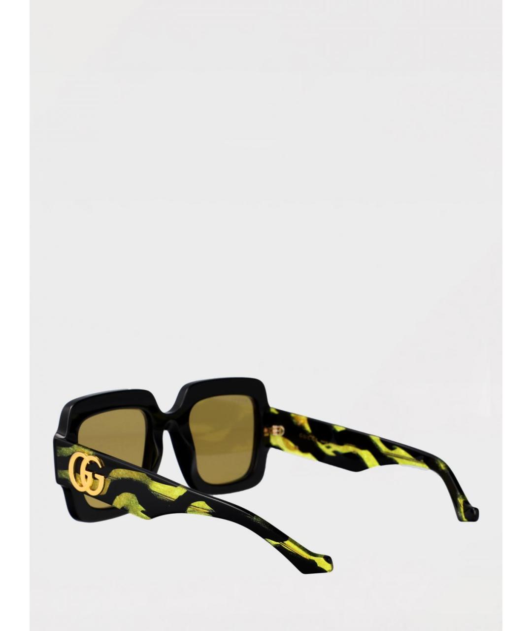 GUCCI Черные солнцезащитные очки, фото 3