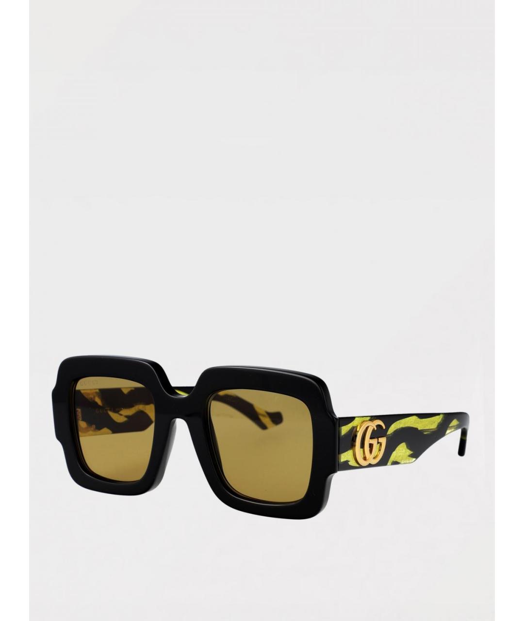 GUCCI Черные солнцезащитные очки, фото 5