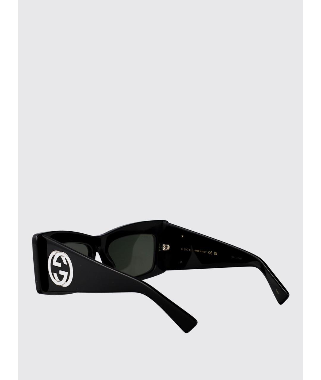 GUCCI Черные солнцезащитные очки, фото 3