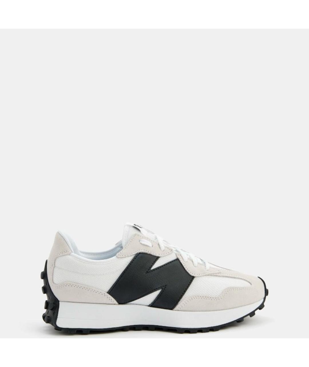 NEW BALANCE Белые текстильные низкие кроссовки / кеды, фото 2