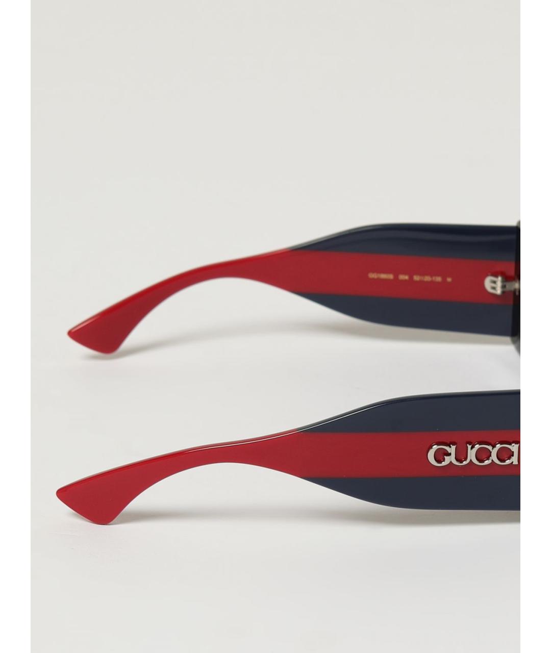 GUCCI Синие солнцезащитные очки, фото 3