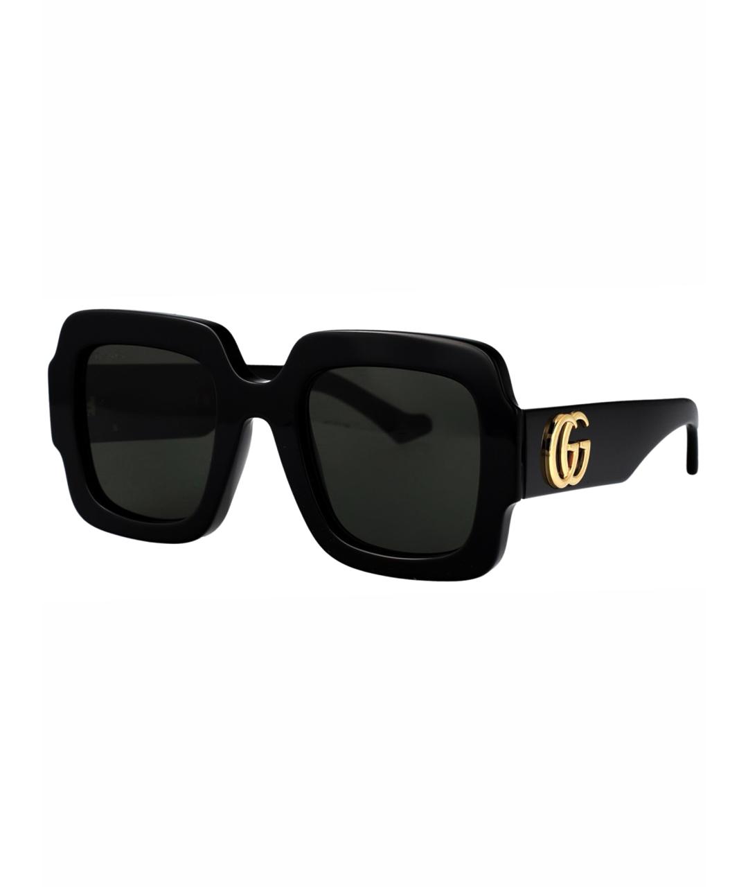 GUCCI Черные солнцезащитные очки, фото 1