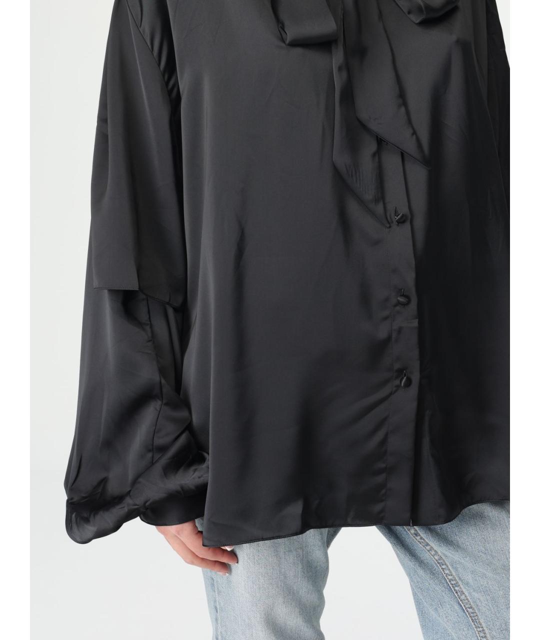 BALENCIAGA Черная блузы, фото 6