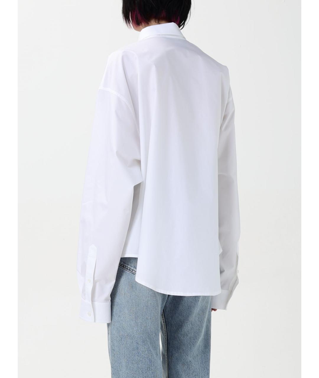 BALENCIAGA Белая рубашка, фото 4