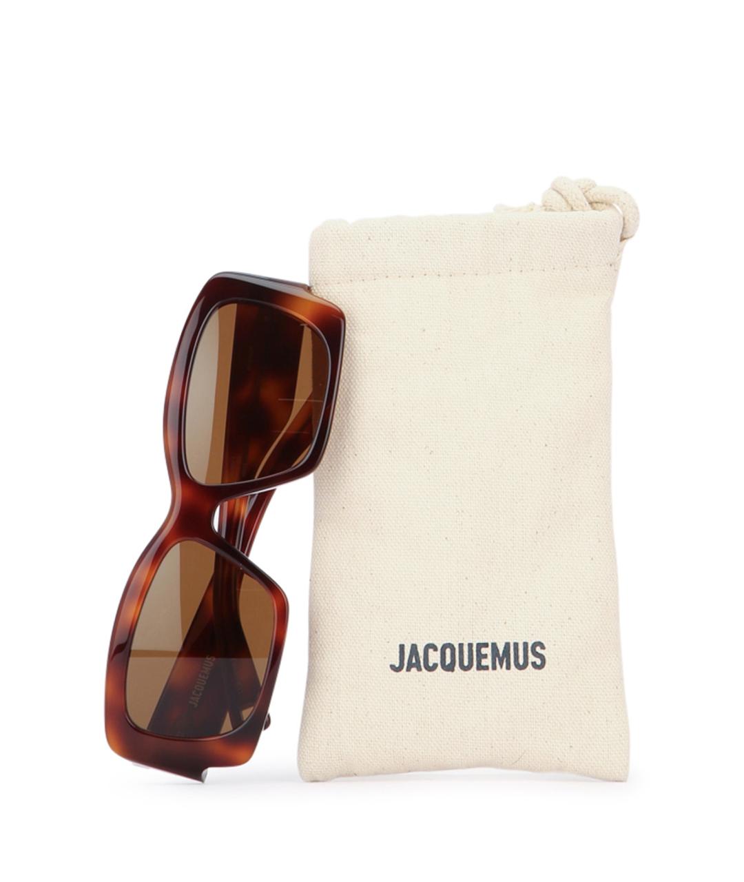 JACQUEMUS Мульти пластиковые солнцезащитные очки, фото 3