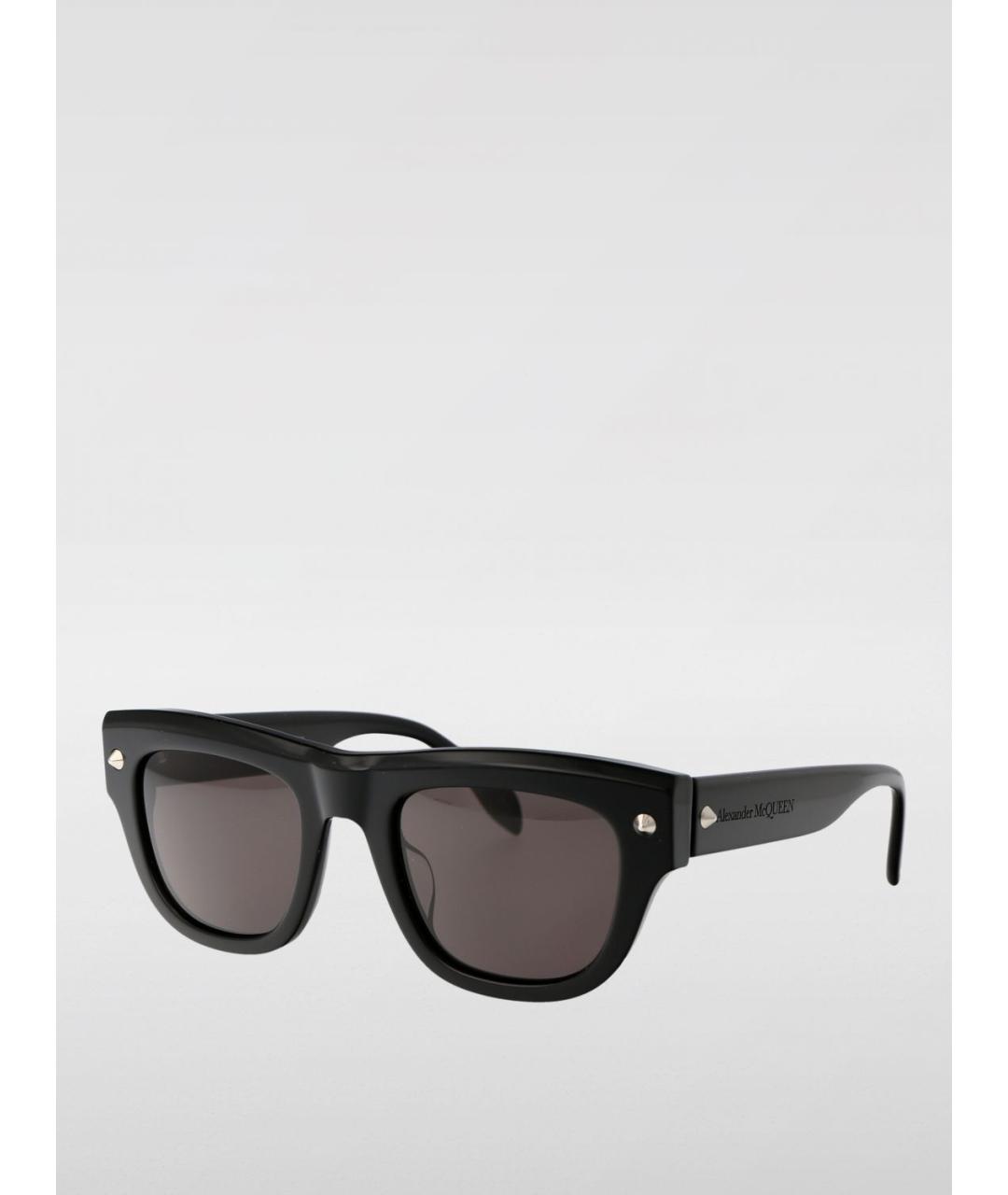 ALEXANDER MCQUEEN Черные солнцезащитные очки, фото 5