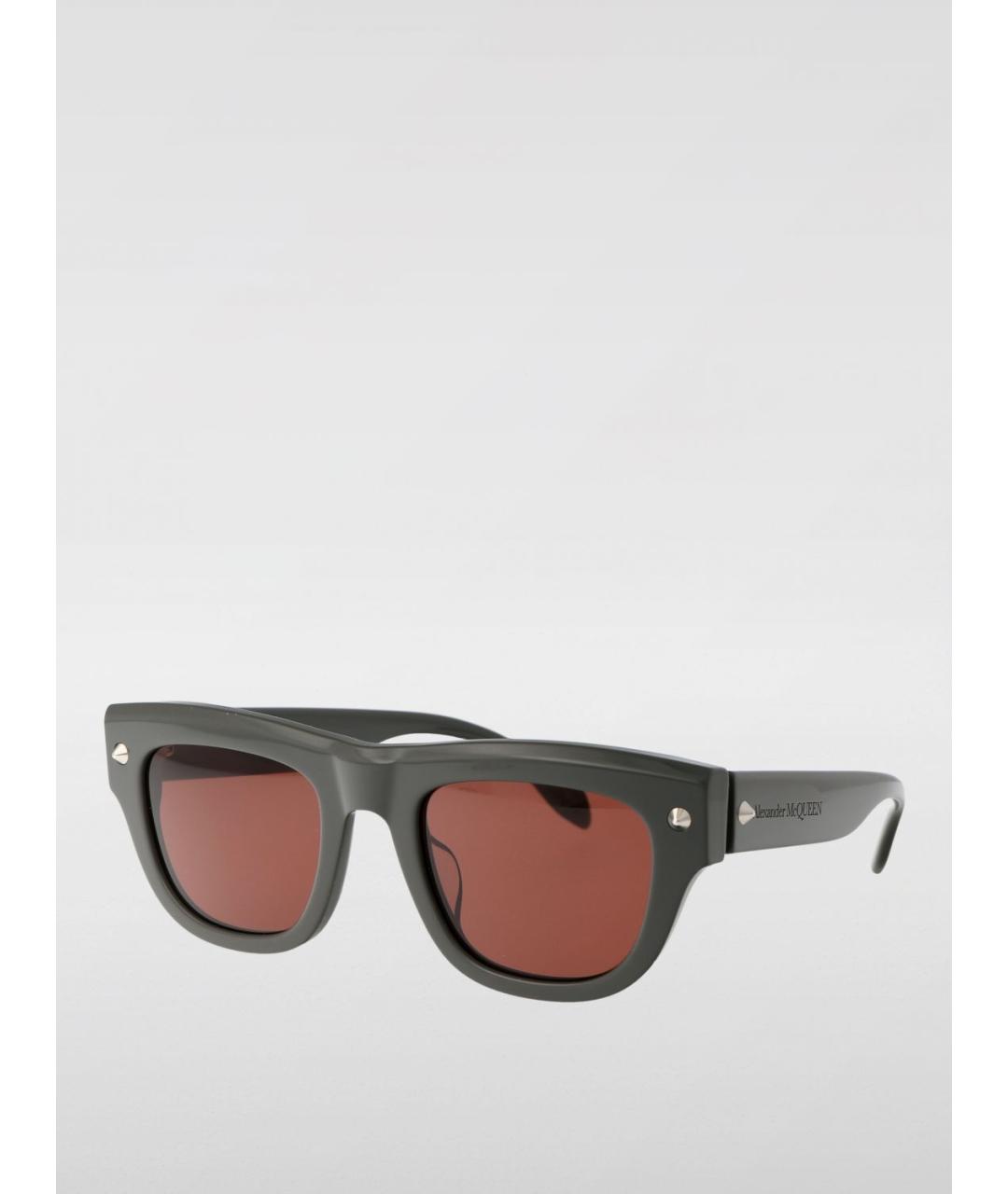 ALEXANDER MCQUEEN Серые солнцезащитные очки, фото 5