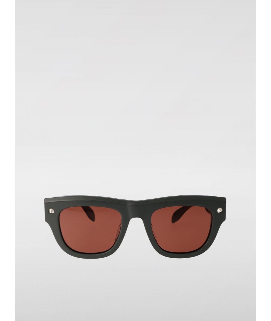 ALEXANDER MCQUEEN Серые солнцезащитные очки, фото 2
