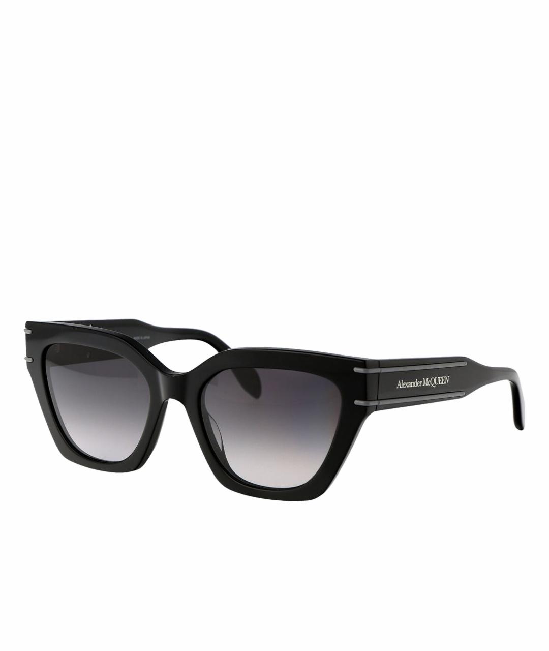 ALEXANDER MCQUEEN Черные солнцезащитные очки, фото 1