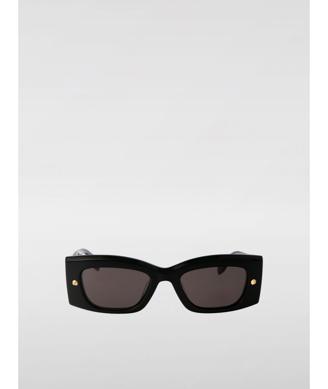 ALEXANDER MCQUEEN Черные солнцезащитные очки, фото 2