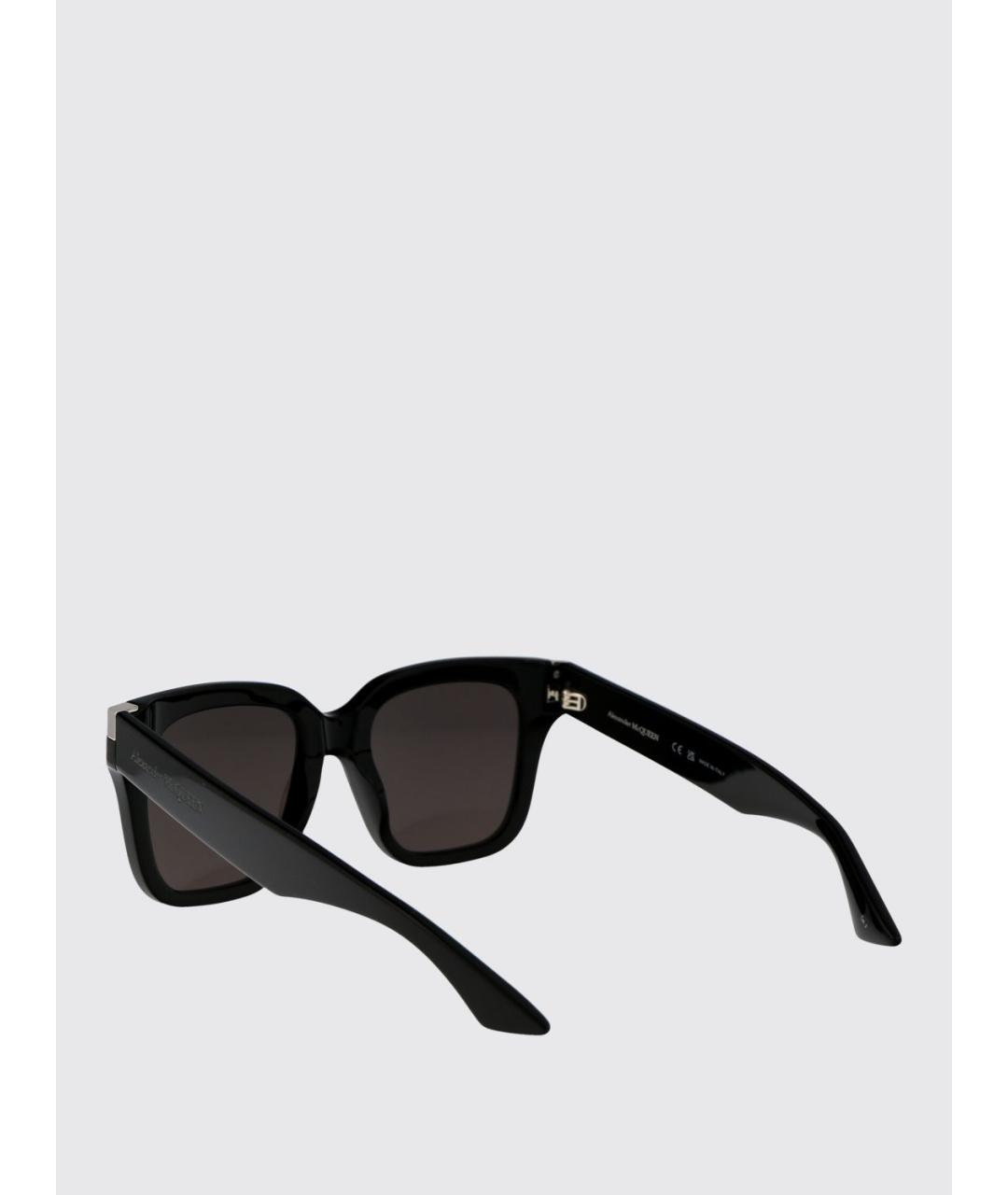 ALEXANDER MCQUEEN Черные солнцезащитные очки, фото 3