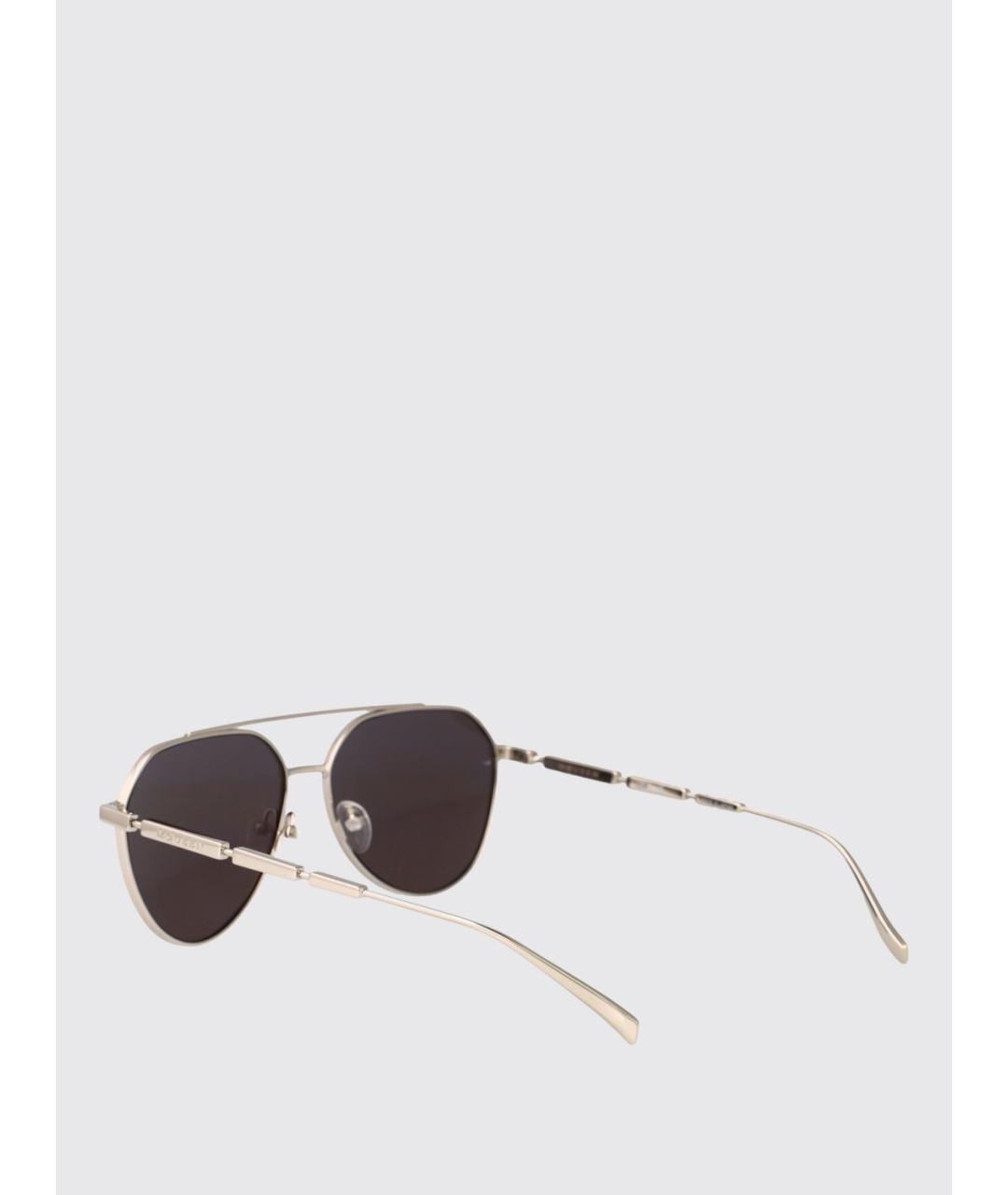 ALEXANDER MCQUEEN Серебряные солнцезащитные очки, фото 3