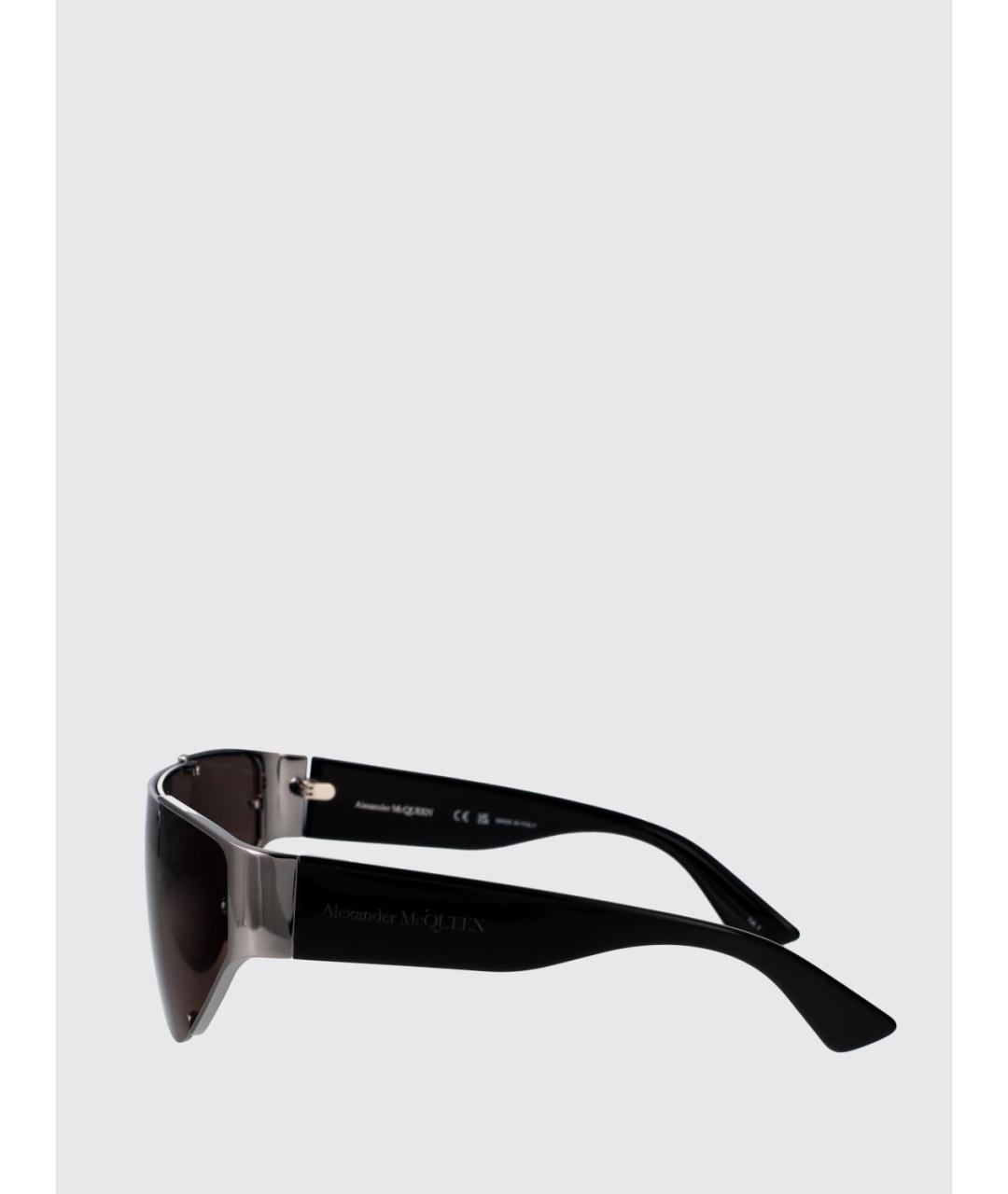 ALEXANDER MCQUEEN Серые солнцезащитные очки, фото 4