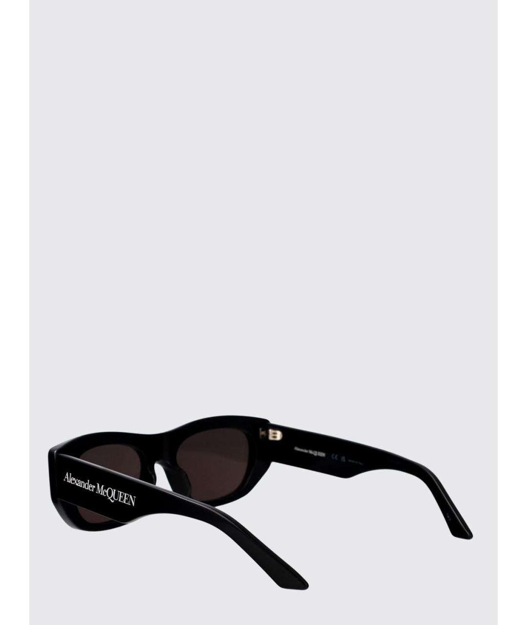 ALEXANDER MCQUEEN Черные солнцезащитные очки, фото 3