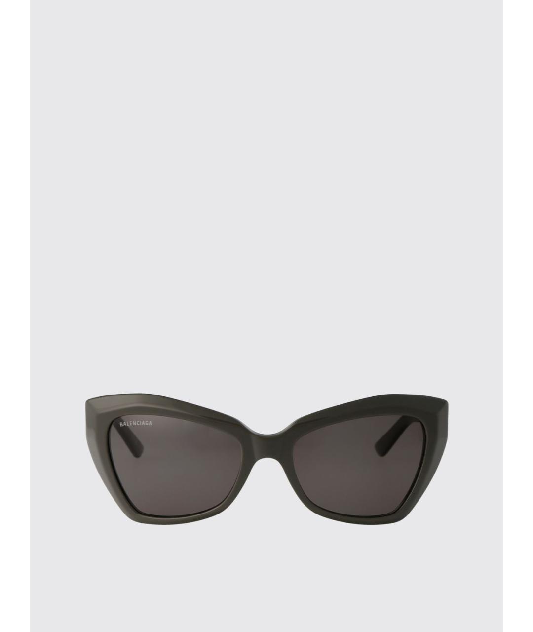 BALENCIAGA Антрацитовые солнцезащитные очки, фото 2