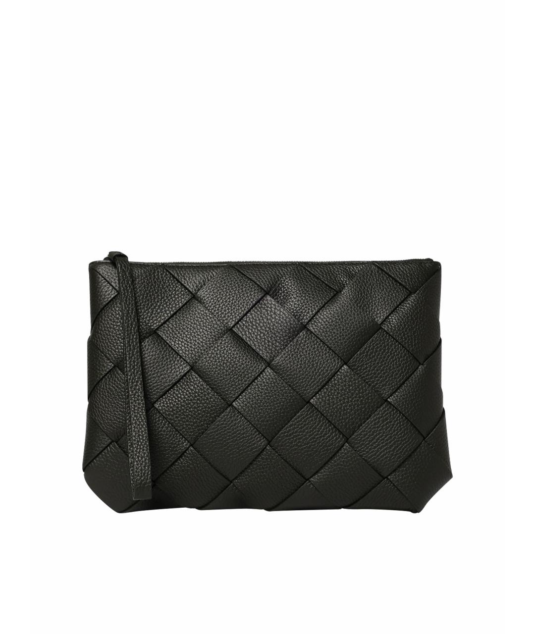 BOTTEGA VENETA Зеленая кожаная папка для документов, фото 1