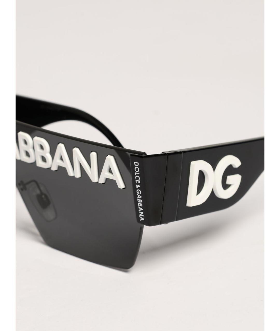 DOLCE&GABBANA Черные солнцезащитные очки, фото 5