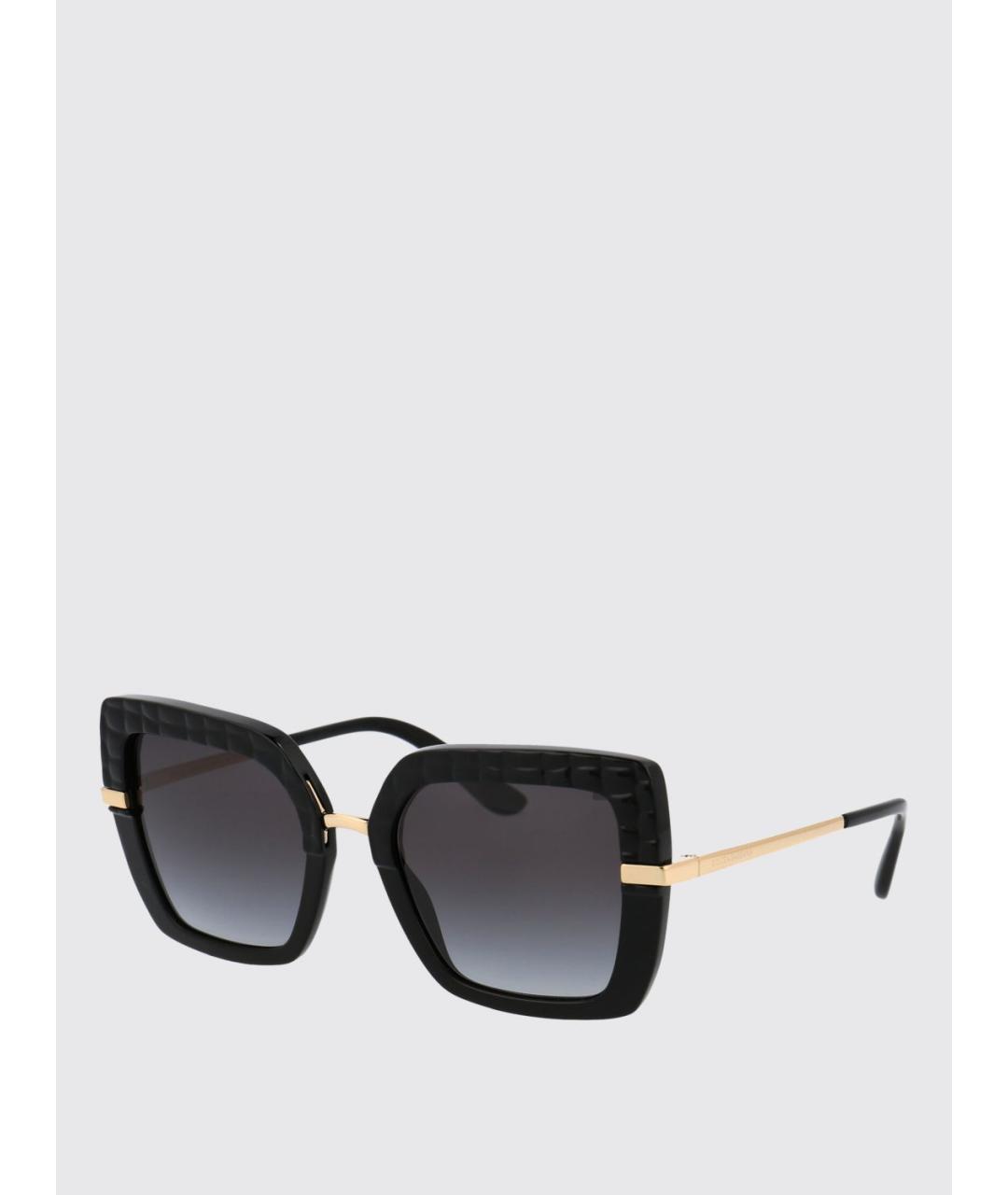 DOLCE&GABBANA Черные солнцезащитные очки, фото 5