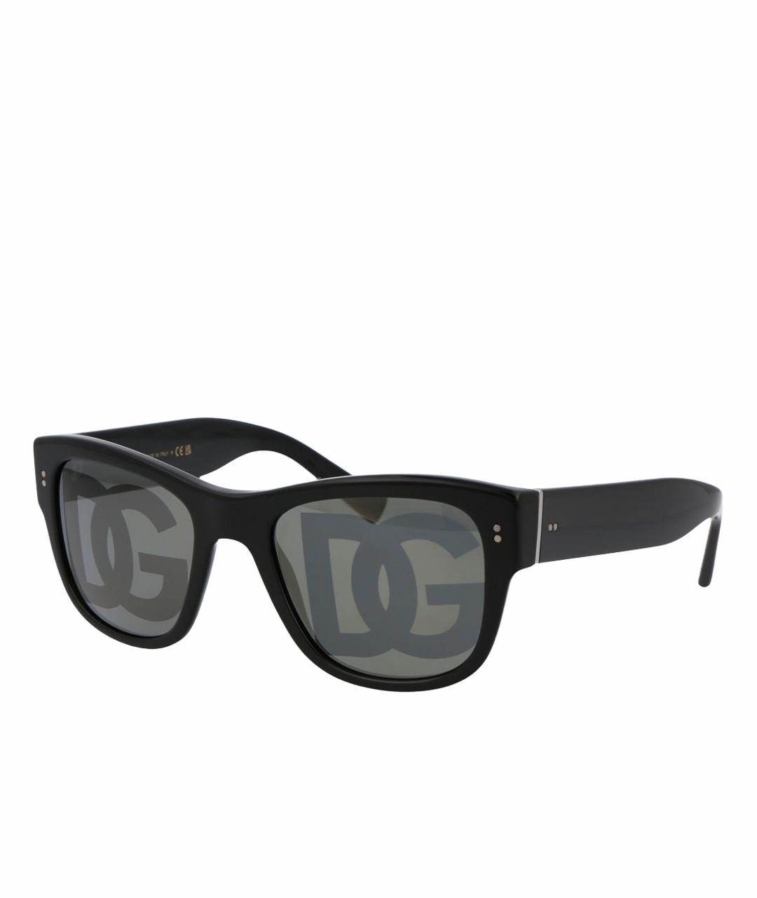 DOLCE&GABBANA Черные солнцезащитные очки, фото 1