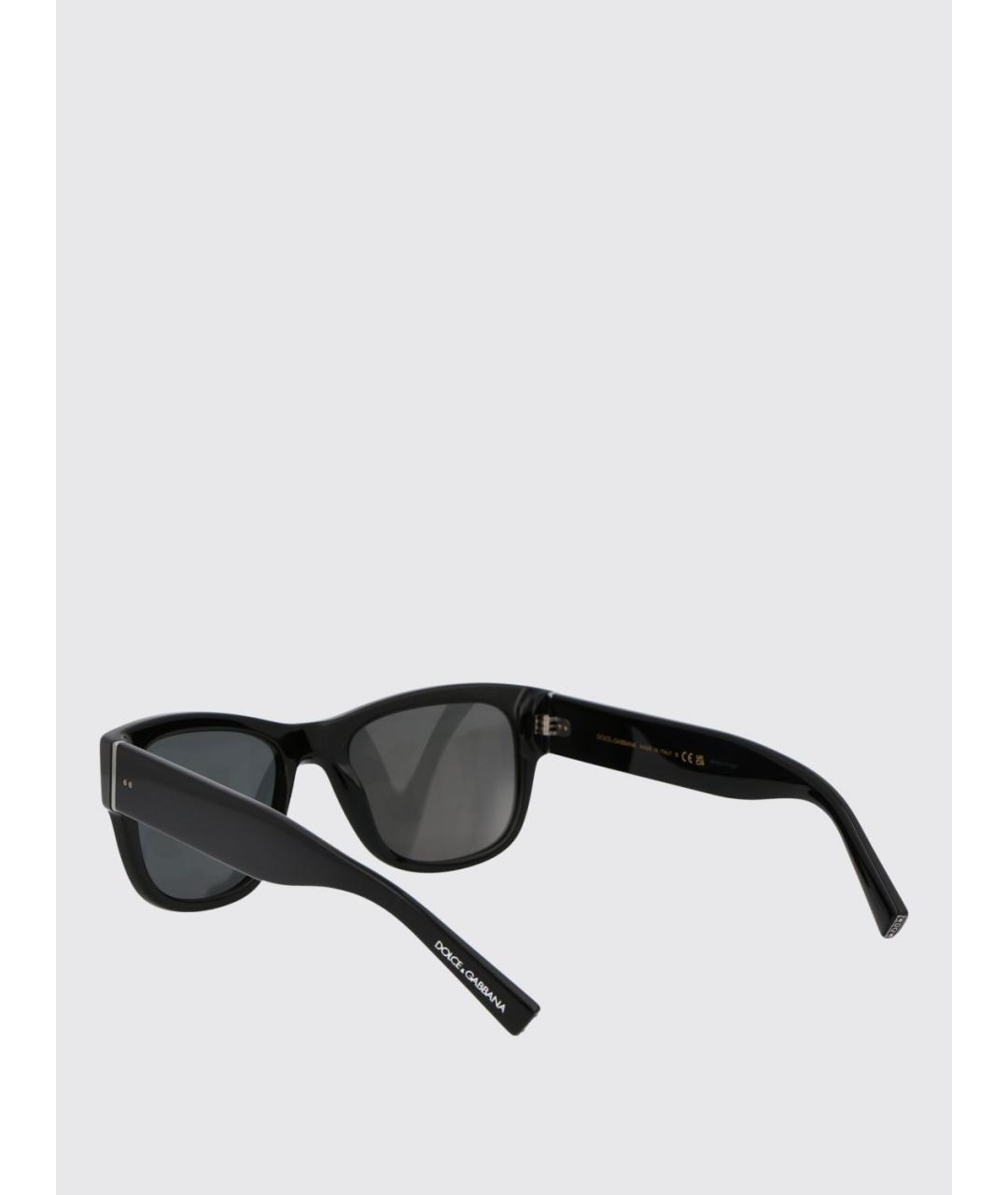 DOLCE&GABBANA Черные солнцезащитные очки, фото 3