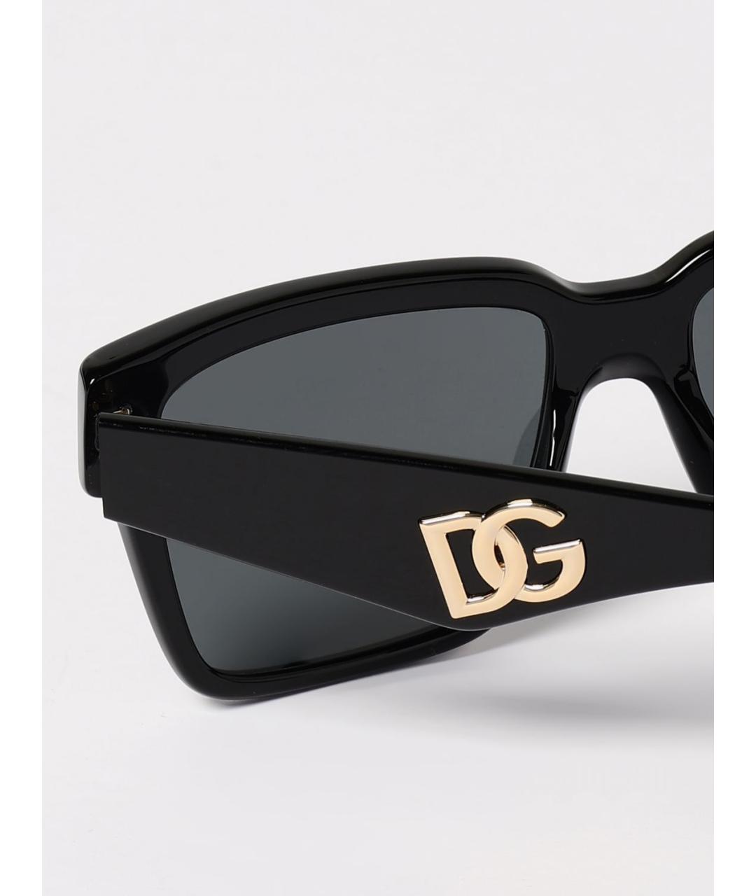 DOLCE&GABBANA Черные солнцезащитные очки, фото 5