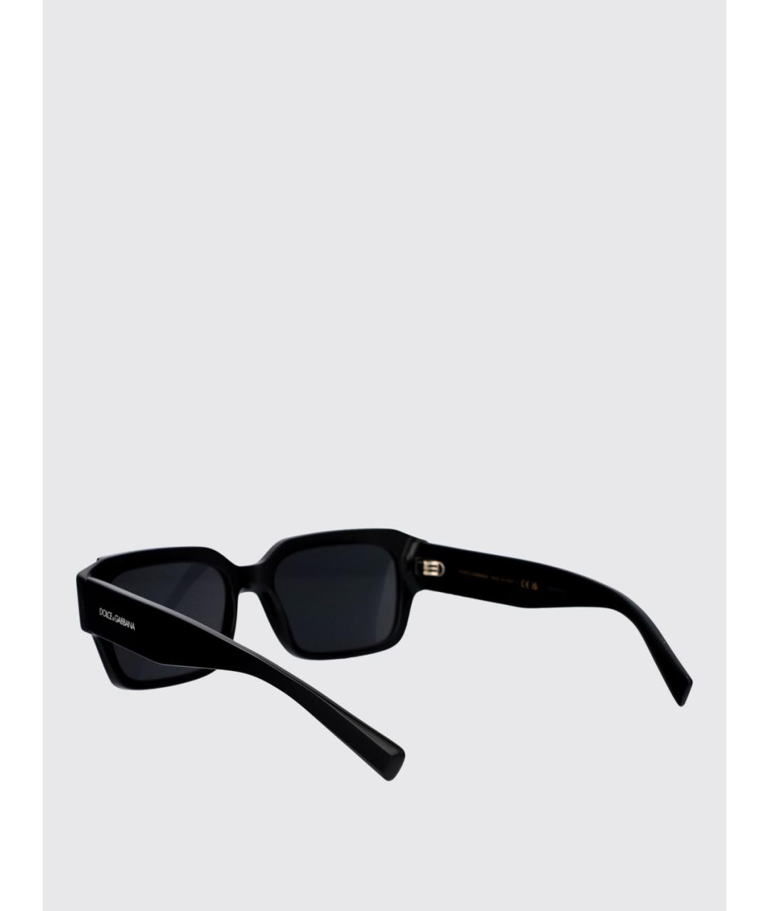 DOLCE&GABBANA Черные солнцезащитные очки, фото 3