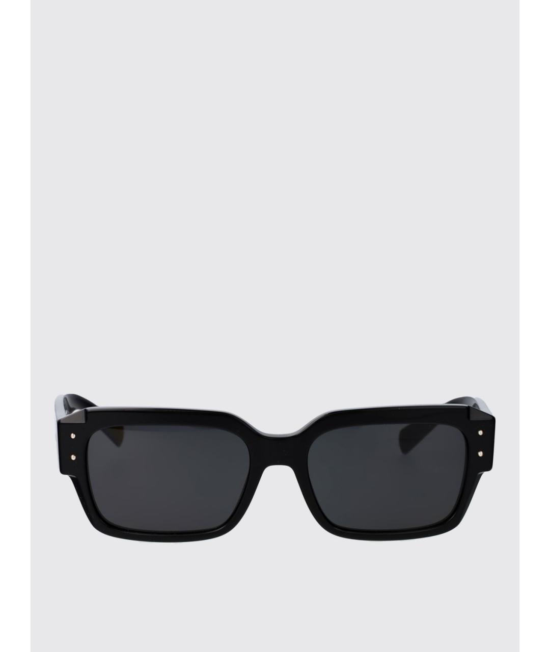 DOLCE&GABBANA Черные солнцезащитные очки, фото 2
