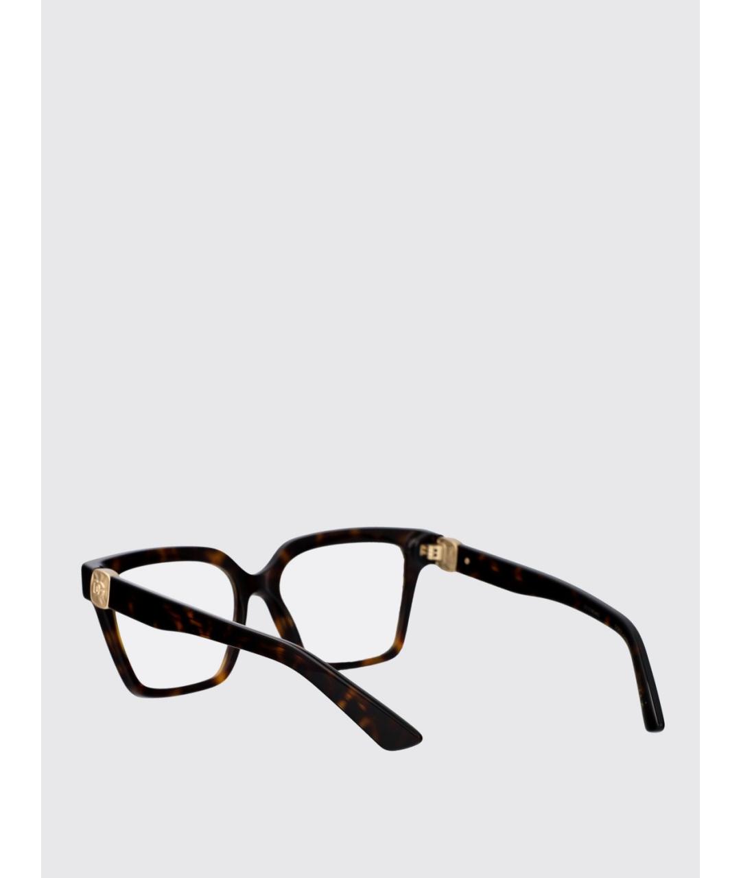 DOLCE&GABBANA Коричневые солнцезащитные очки, фото 3