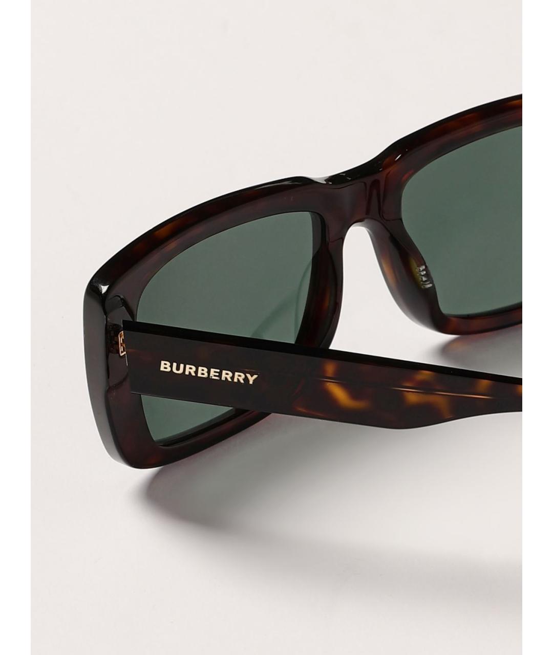 BURBERRY Коричневые солнцезащитные очки, фото 5