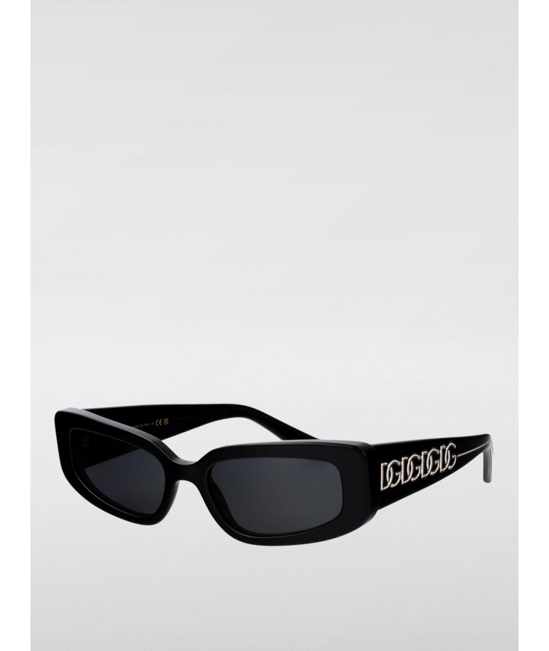 DOLCE&GABBANA Черные солнцезащитные очки, фото 5