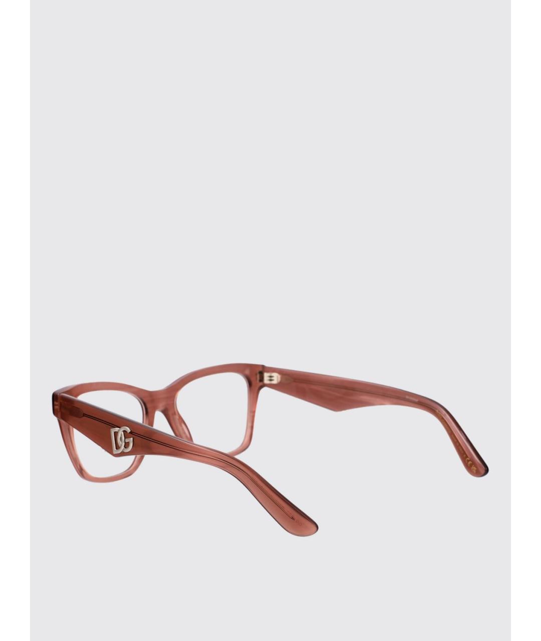 DOLCE&GABBANA Коричневые солнцезащитные очки, фото 3