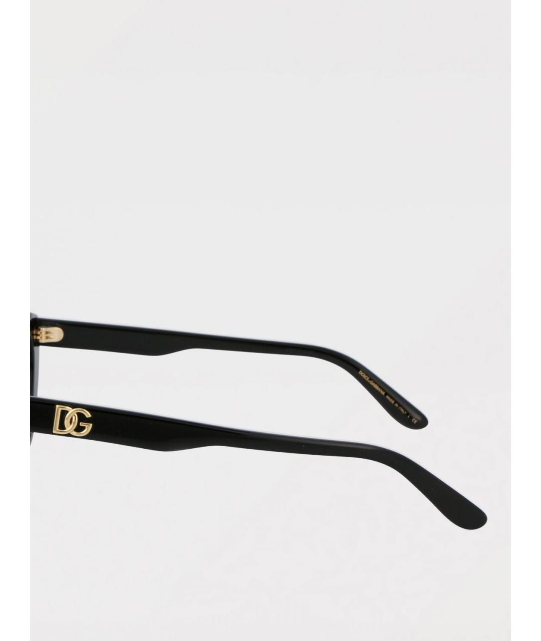 DOLCE&GABBANA Черные солнцезащитные очки, фото 4