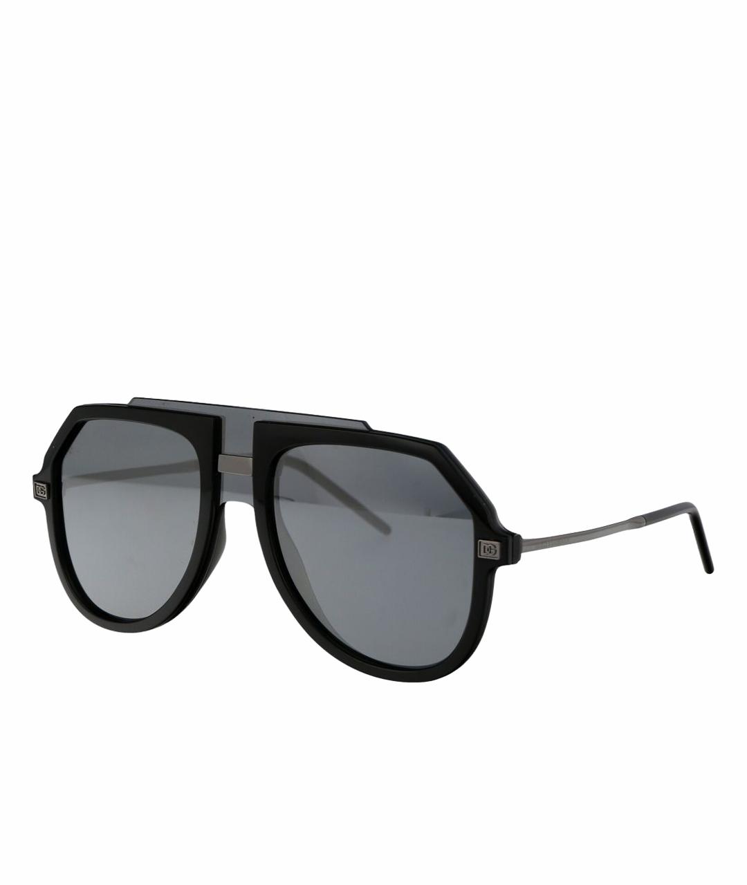 DOLCE&GABBANA Черные солнцезащитные очки, фото 1