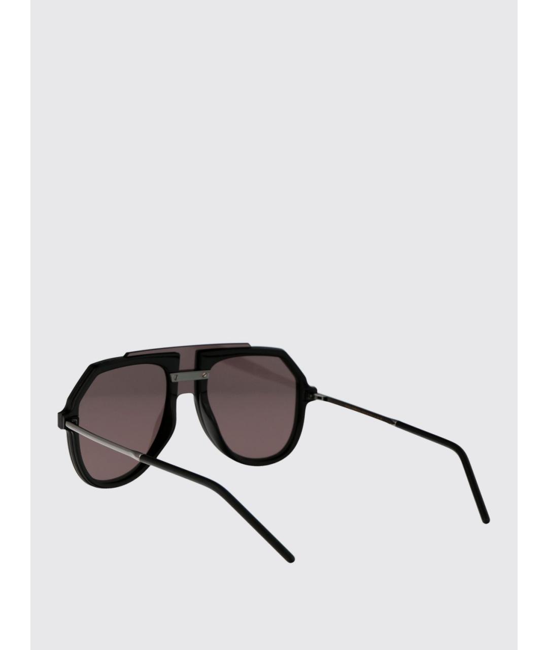 DOLCE&GABBANA Черные солнцезащитные очки, фото 3