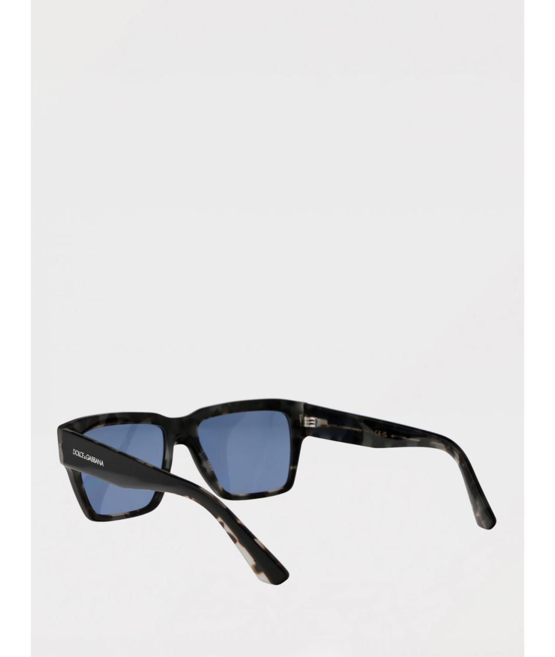 DOLCE&GABBANA Черные солнцезащитные очки, фото 3