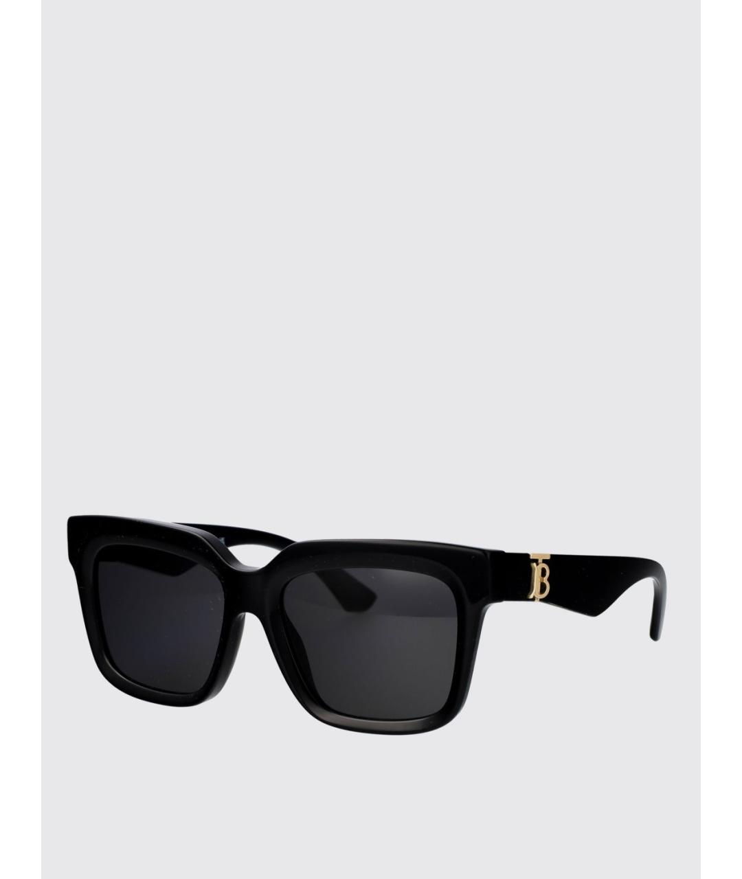BURBERRY Черные солнцезащитные очки, фото 5