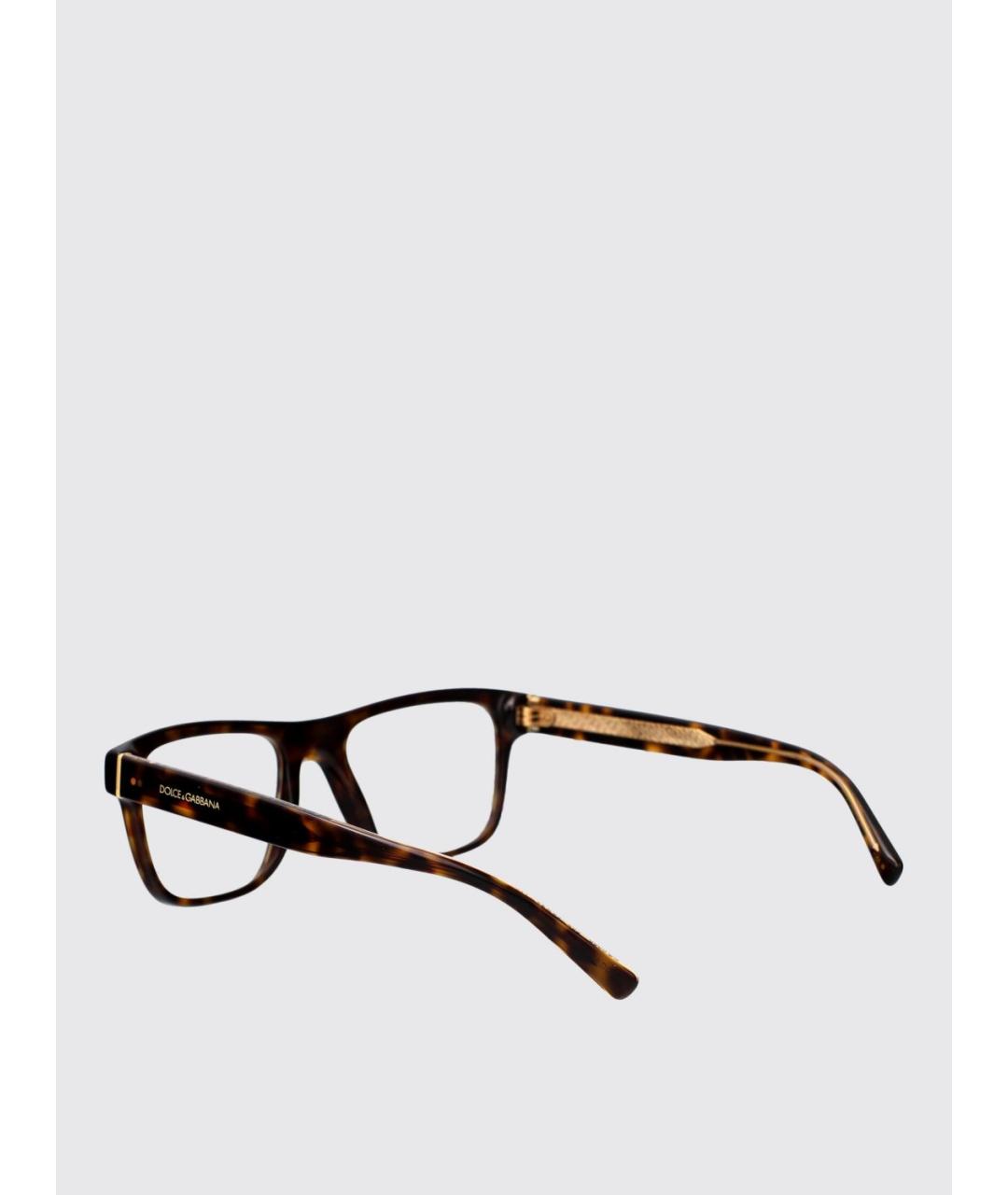 DOLCE&GABBANA Коричневые солнцезащитные очки, фото 3