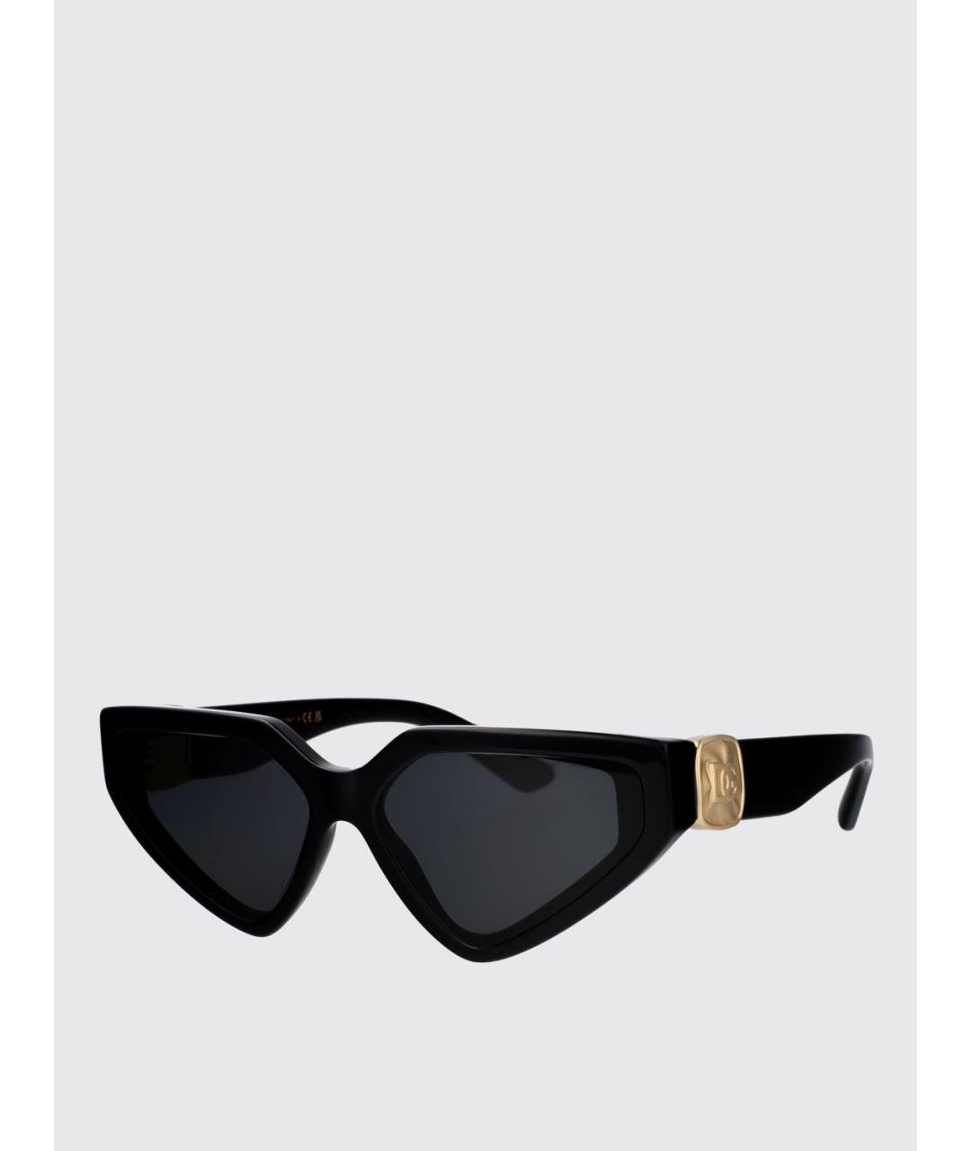 DOLCE&GABBANA Черные солнцезащитные очки, фото 5