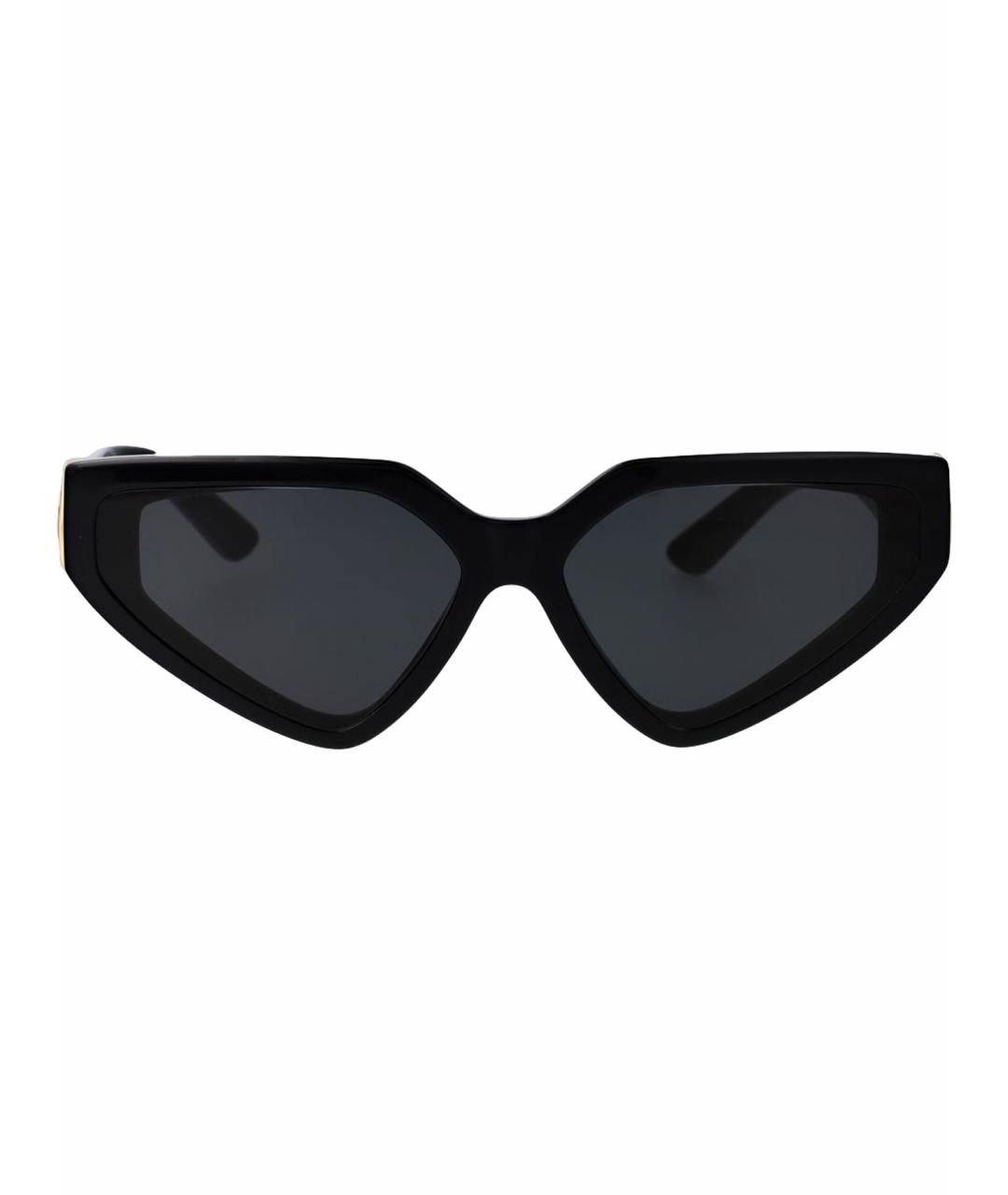 DOLCE&GABBANA Черные солнцезащитные очки, фото 1