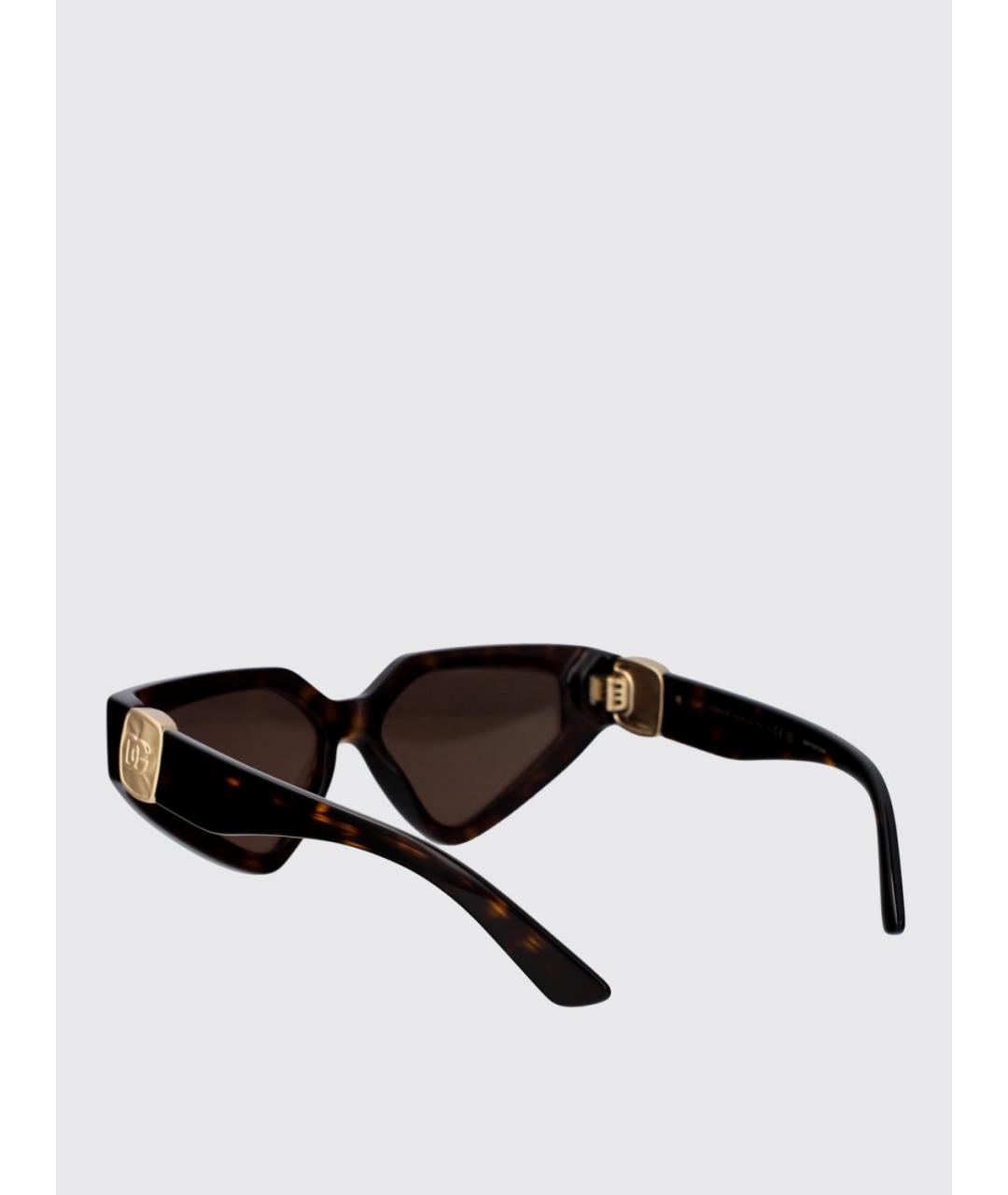 DOLCE&GABBANA Коричневые солнцезащитные очки, фото 3