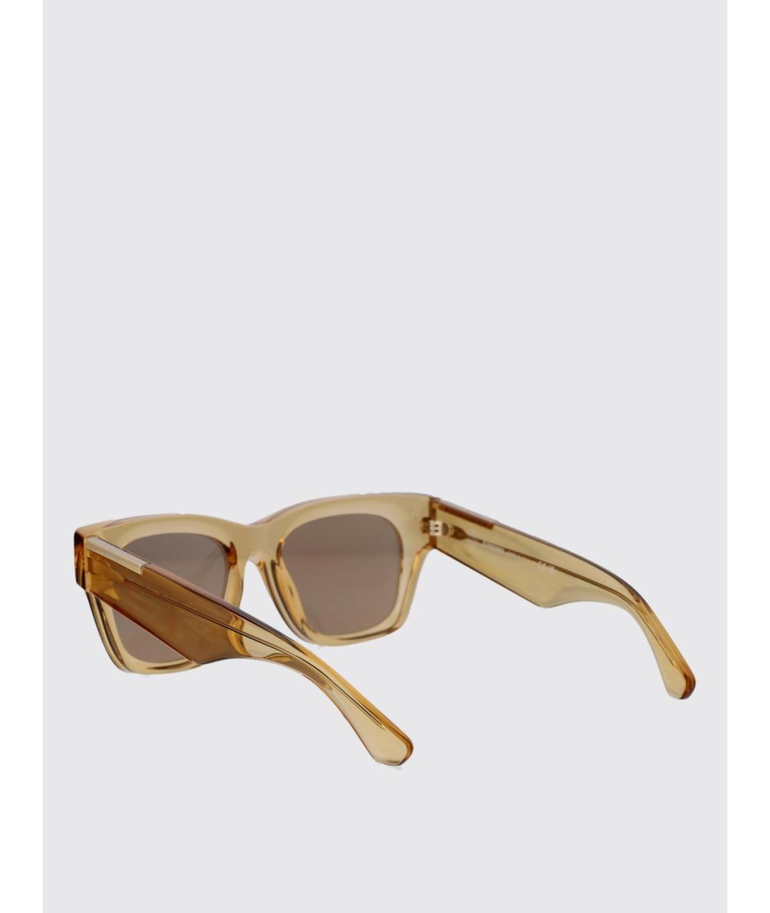 BURBERRY Бежевые солнцезащитные очки, фото 3