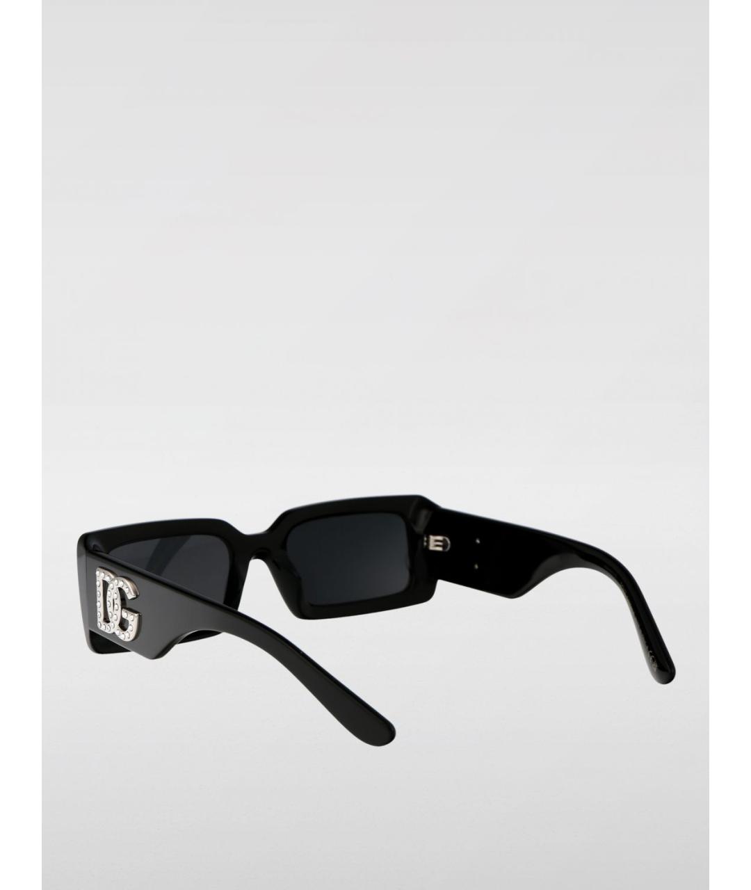 DOLCE&GABBANA Черные солнцезащитные очки, фото 3